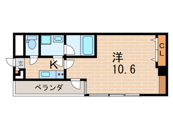 ラ・フォルムガーデン甲子園口の物件間取画像